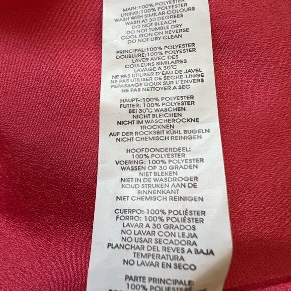 Nasty Gal- Tier She Comes Chiffon Mini Dress size US-6 - Picture 7 of 8